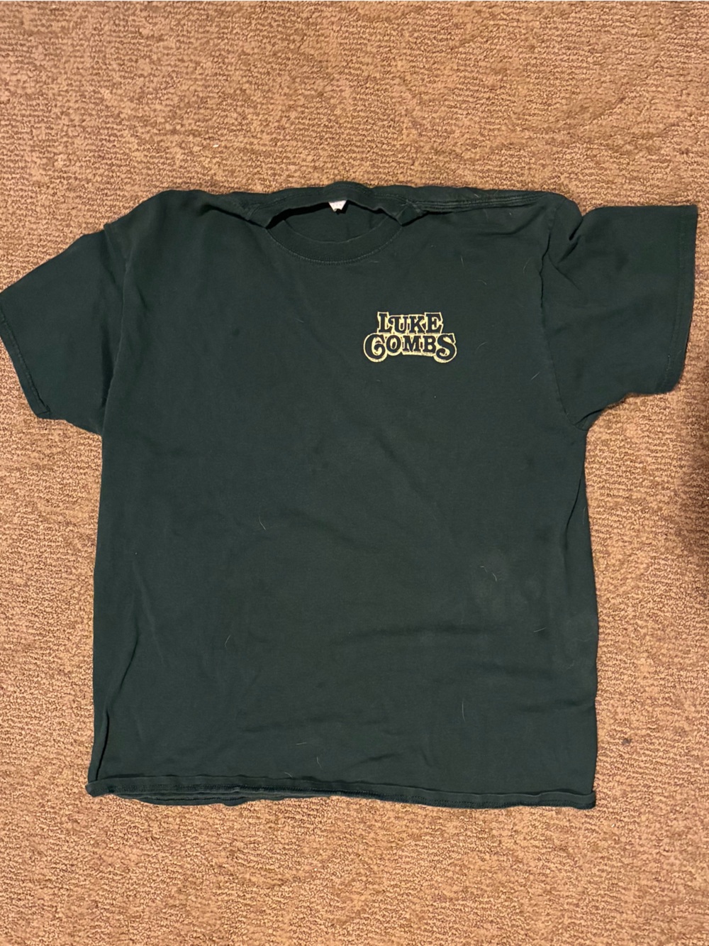 Dark Green Luke Combs Tee